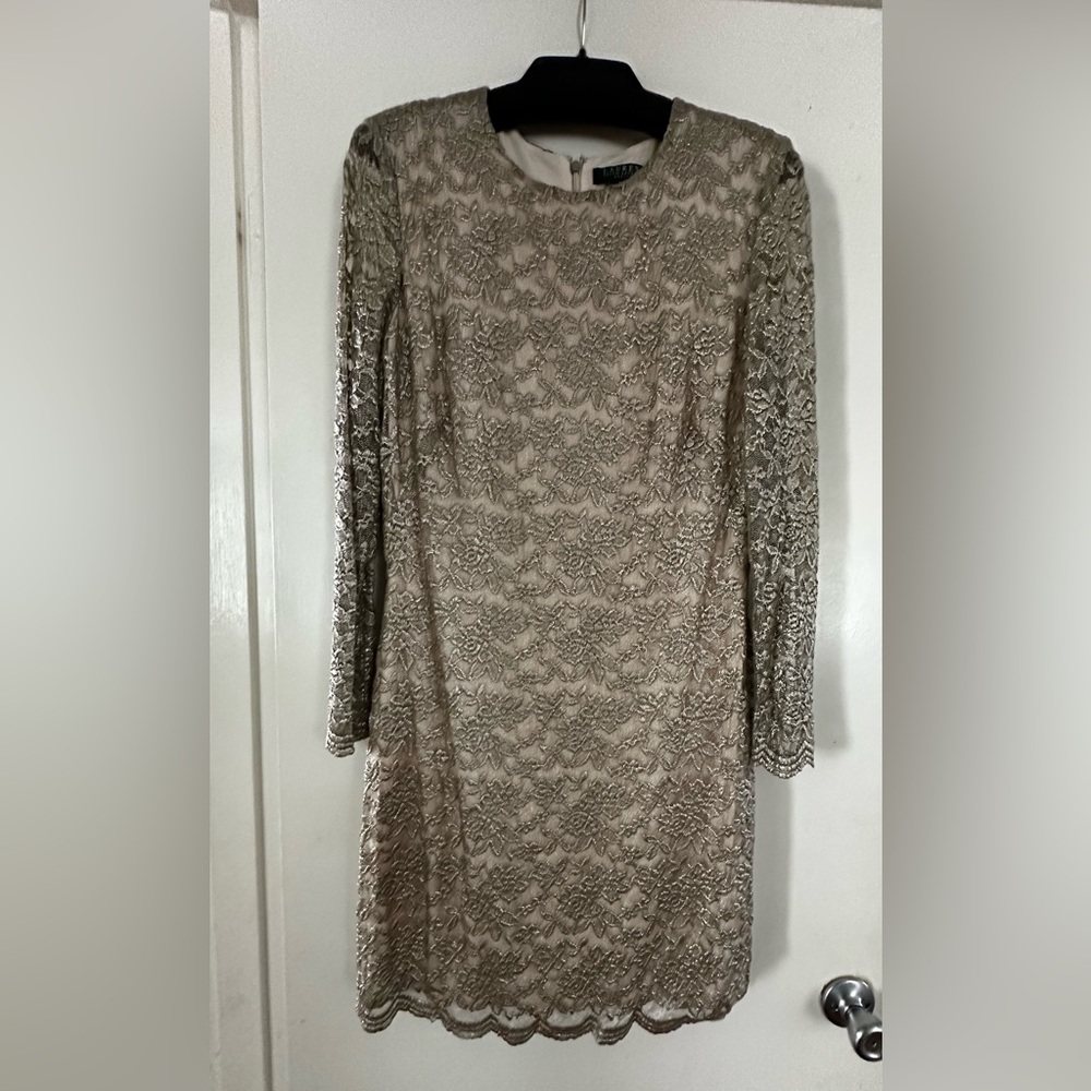 Lauren Ralph Lauren lace dress, 14